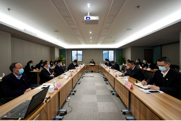 鸿运国际集团召开党史学习教育总结集会